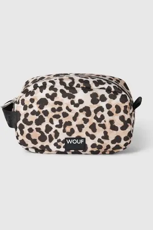 WOUF Kosmetiktasche mit Animal-Print Modell 