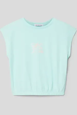 Calvin Klein T-Shirt mit elastischem Saum Modell 