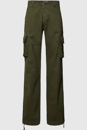 Alpha Industries Boocut Hose mit Cargotaschen in , Größe 31