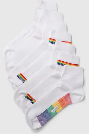 Camano Socken mit Kontrast-Details im 7er-Pack Modell 