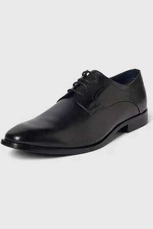 Bugatti Derby-Schuhe aus Leder-Mix Modell 