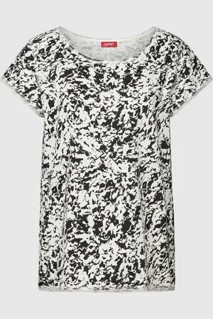 ESPRIT T-Shirt mit floralem Muster in , Größe S