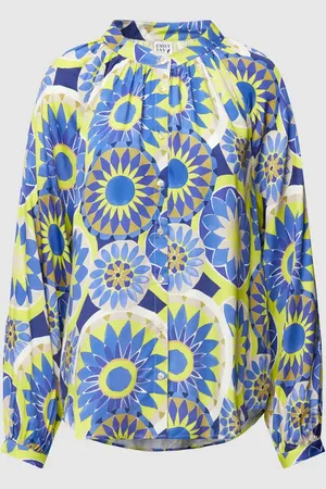 Emily van den Bergh Bluse aus Viskose mit Allover-Muster in , Größe 38