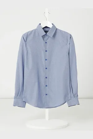 G.O.L. Slim Fit Hemd mit Vichy-Karo in , Größe 128