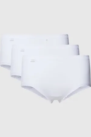 Sloggi Pants mit Muschelsaum im 3er-Pack in , Größe 38