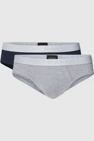 Hanro Slip mit Label-Details im 2er-Pack in , Größe S