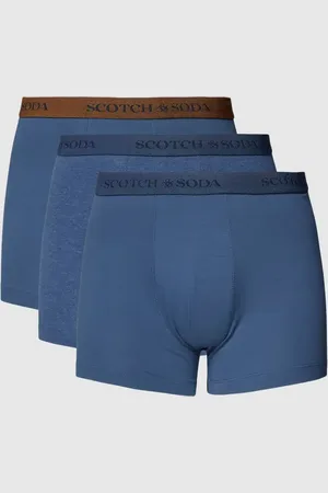 Scotch&Soda Trunks mit elastischem Logo-Bund im 3er-Pack in , Größe S