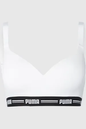 PUMA Bralette mit Logo-Bund in , Größe XS