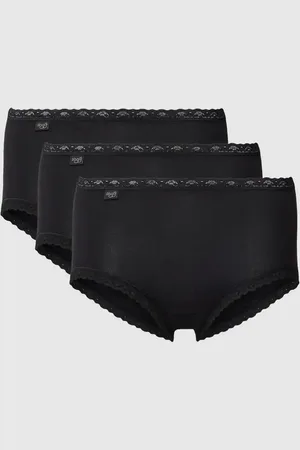 Sloggi Pants mit Muschelsaum im 3er-Pack in , Größe 38