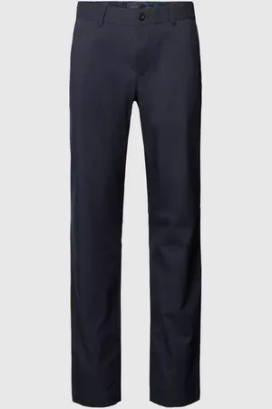 Alberto Slim Fit Chino mit seitlichen Eingrifftaschen Modell 
