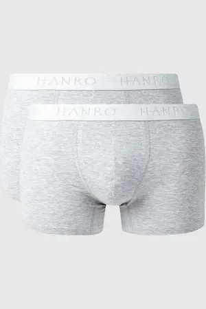 Hanro Trunks mit Label-Details im 2er-Pack in , Größe L