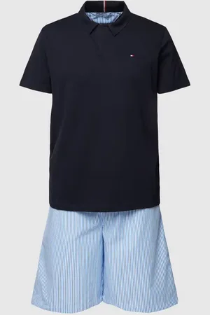 Tommy Hilfiger Pyjama aus Baumwolle mit Logo-Detail in , Größe M