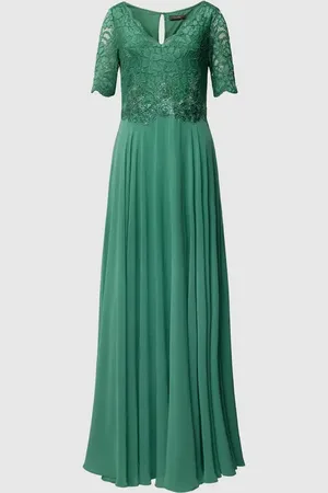 Vera Mont Abendkleid mit Spitzenbesatz in , Größe 44