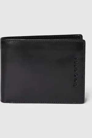 Bugatti Portemonnaie mit Label-Details Modell 