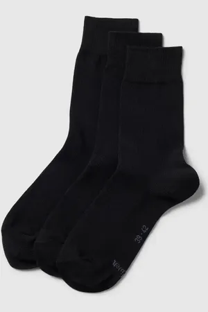 QS by s.Oliver Socken mit Label-Detail im 3er-Pack in , Größe 35-38