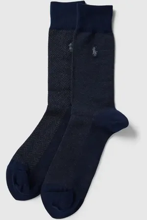 Ralph Lauren Socken mit grafischem Muster im 2er-Pack in , Größe 40-46