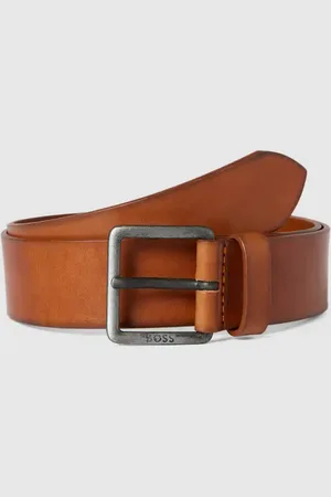 HUGO BOSS Ledergürtel mit Dornschließe in , Größe 85