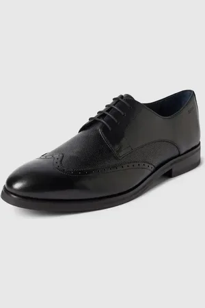 JOOP! Derby-Schuhe aus Büffelleder mit Label-Prägung in , Größe 45