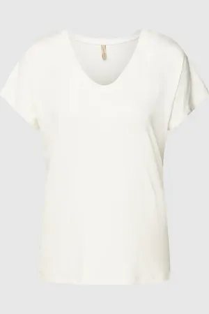 soyaconcept T-Shirt mit Label-Detail Modell 