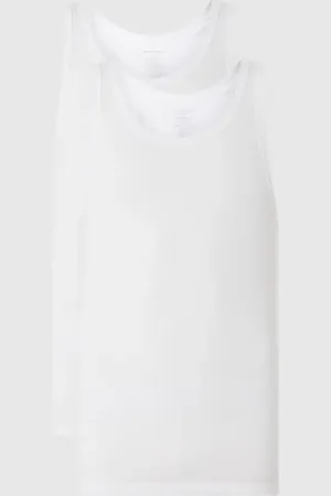Schiesser Tanktop mit Rundhalsausschnitt im 2er-Pack in , Größe XL