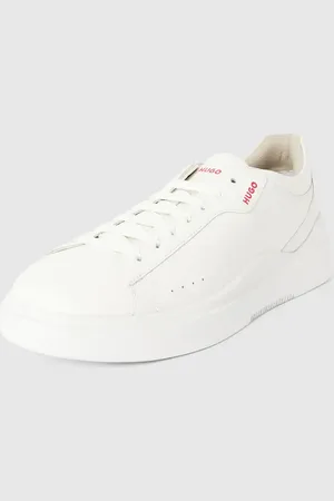 HUGO BOSS Sneaker aus Leder mit Label-Details Modell 