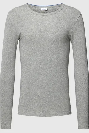 Schiesser Longsleeve in melierter Optik Modell 