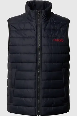 HUGO BOSS Steppweste mit Stehkragen in , Größe S