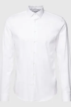 Calvin Klein Slim Fit Businesshemd aus Twill in , Größe 38