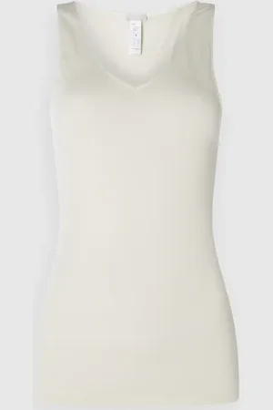 Hanro Unterhemd aus Merinowolle und Seide Modell Woolen Silk in , Größe XS