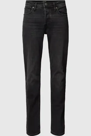 JACK & JONES Tapered Fit Jeans im 5-Pocket-Design in , Größe 32/34