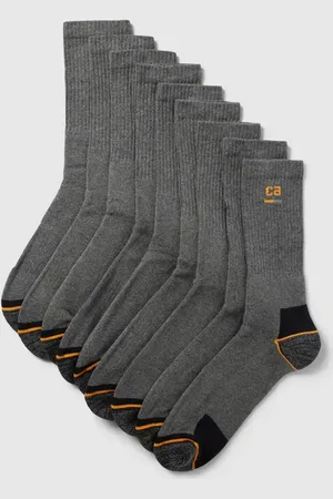 Camano Socken mit Label-Print im 9er-Pack in , Größe 39-42