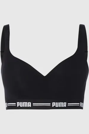 PUMA Bralette mit Logo-Bund in , Größe XS