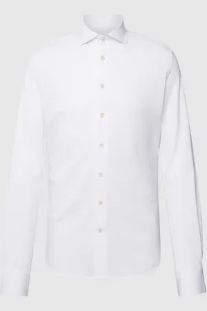 Profuomo Freizeithemd in unifarbenem Design in , Größe 38