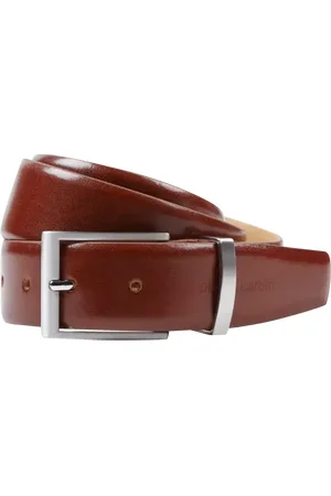 Pierre Cardin Ledergürtel mit Metallschlaufe in , Größe 85