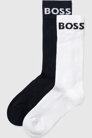 HUGO BOSS Socken mit Label-Schriftzug im 2er-Pack Modell 