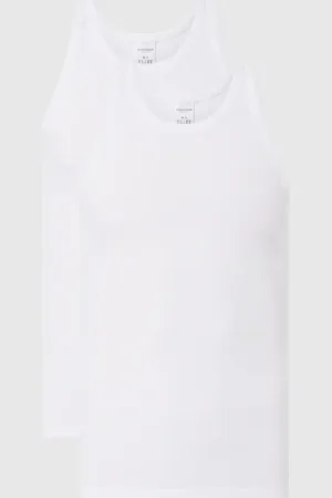 Schiesser Tanktop aus Baumwolle im 2er-Pack in , Größe L