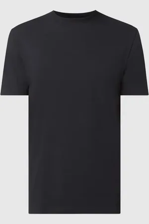 SELECTED T-Shirt mit geripptem Rundhalsausschnitt Modell 