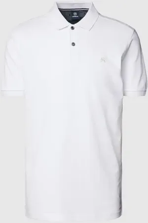 Lerros Poloshirt mit Label-Stitching in , Größe L