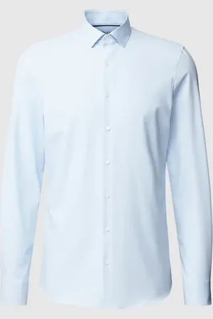 Olymp Slim Fit Businesshemd aus Baumwoll-Mix in , Größe 38