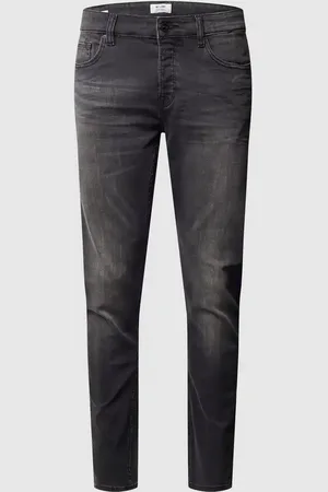 Only & Sons Stone Washed Slim Fit Jeans in , Größe 28/34