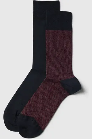 Christian Berg Socken im 2er-Pack mit Label-Detail in , Größe 39/42