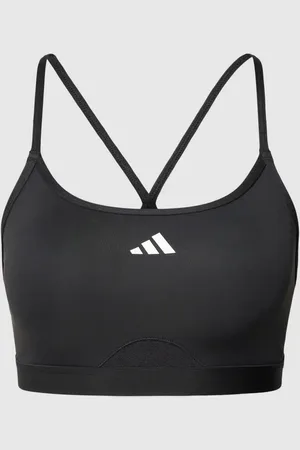 adidas Bustier mit Label-Print in , Größe 70A/B