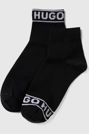 HUGO BOSS Socken mit Label-Print im 2er-Pack in , Größe 35-38