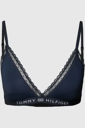 Tommy Hilfiger Triangel-BH mit Spitzenbesatz in , Größe L
