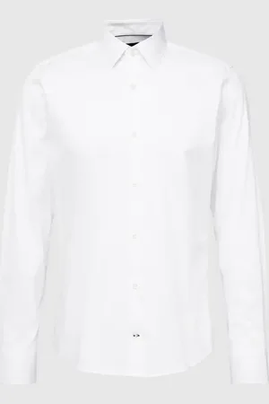 JOOP! Slim Fit Business-Hemd mit Sportmanschetten in , Größe 44