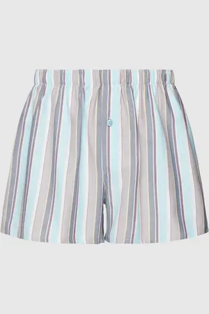 Hanro Boxershorts mit Streifenmuster Modell 