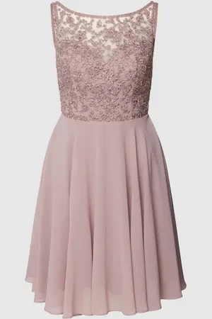 Laona Cocktailkleid in Minilänge mit floraler Spitze in , Größe 32