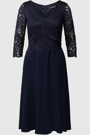 Vera Mont Knielanges Cocktailkleid mit 3/4-Arm in , Größe 36