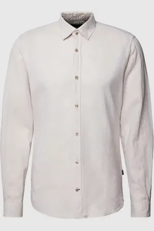 JOOP! Slim Fit Freizeithemd mit Kentkragen Modell 