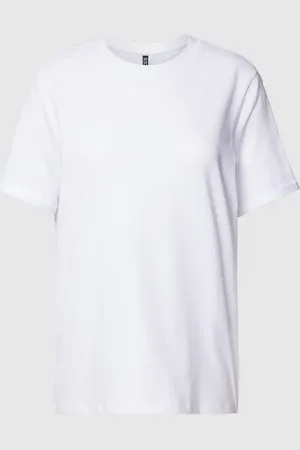 Pieces® T-Shirt mit fixierten Ärmelumschlägen in , Größe XS